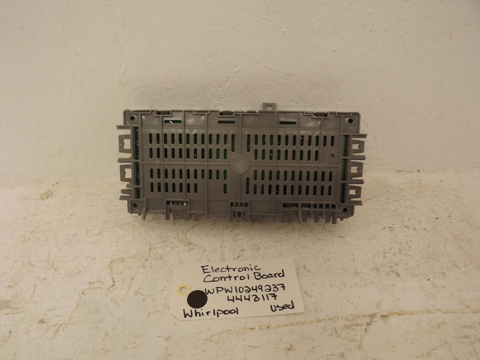 Whirlpool Washer WPW10249237 4443117 Electronic Control Board Used Whirlpool Washer WPW10249237 4443117 Electronic Control Board Used